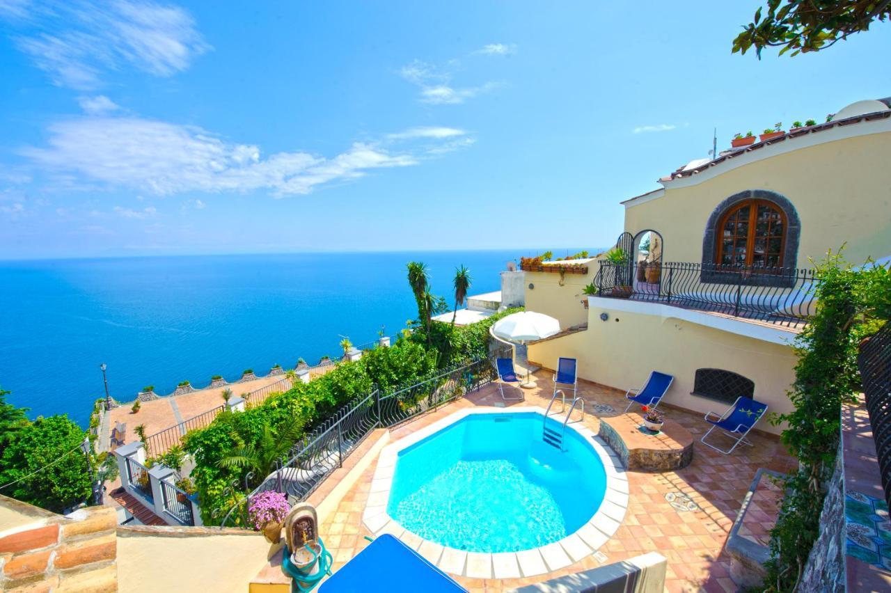 Villa Marianna Amalfi Coast - Pool 프라이아노 외부 사진